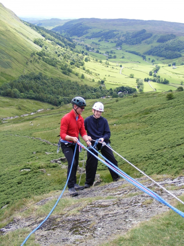  Vista desde la cima de Brock Crag